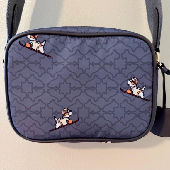 Radley London Blue Nylon Heirloom Ski Dog Crossbody - Picture 4 of 16